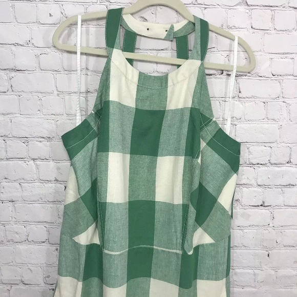 ⚡️SOLD⚡️Anthropologie Gingham Retro Midi Dress - Picture 6 of 8